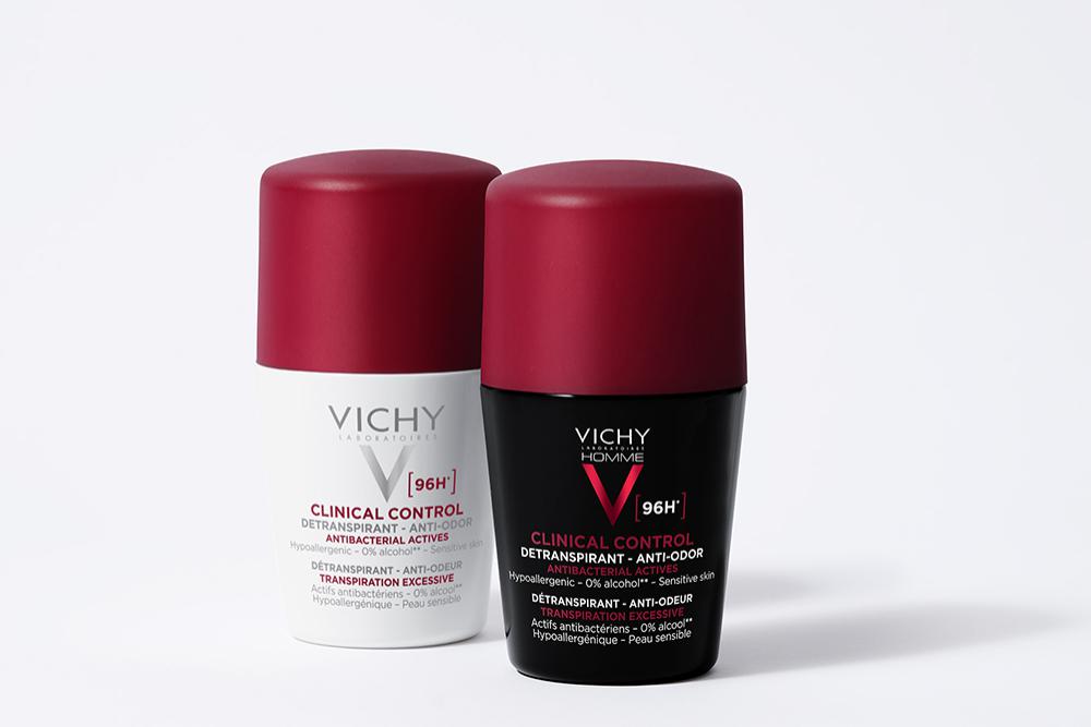 Vichy clinical control. Vichy homme Clinical. Дезодорант Нова.